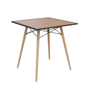 Стол кухонный Stockholm 80х80x78 ДПК (outdoor)