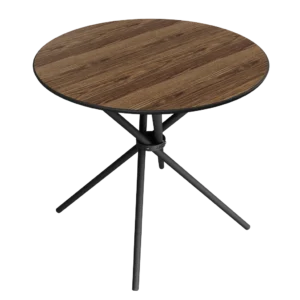 Стол кухонный Olivia D 80/72 HPL плита (outdoor)